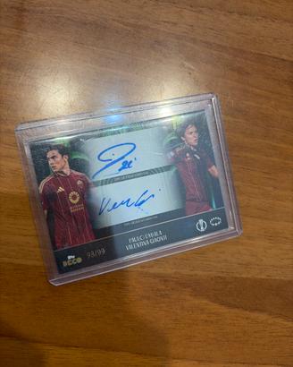 Autografo Topps Dybala e Giacinti