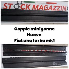 Coppia minigonne Fiat uno turbo mk1 nuove