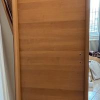 Coppia Di Porte in Legno 80 x 210 con serratura