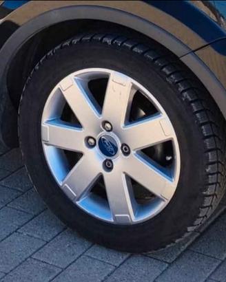4 Cerchi lega FORD ORIG 16" + pneumatici invernali