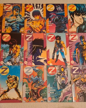 Rivista Zero con Ken il guerriero, Xenon e Baoh