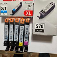 Cartucce stampante Canon 570/571