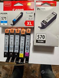 Cartucce stampante Canon 570/571