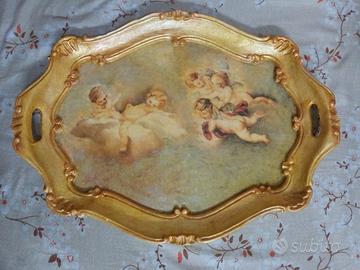 Vassoio decorato 