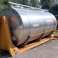 Cisterna scarrabile per trasporto acqua