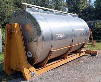 Cisterna scarrabile per trasporto acqua