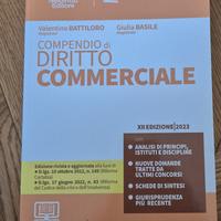 Compendio di diritto commerciale, 2023