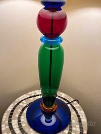 Lampada da tavolo Murano originale multicolore