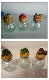 6 barattolini x spezie