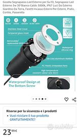 faretto incasso pavimento carrabile calpestabile 