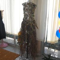 Manichino donna in ferro battuto