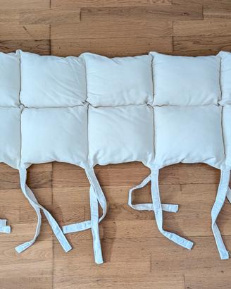 cuscino testiera letto