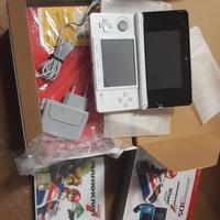 nintendo 3ds nuovo + mariokart + volante