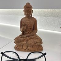 Statuetta legno thailandese