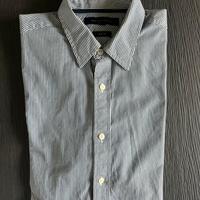 Camicia a righe blu Tommy Hilfiger tg M