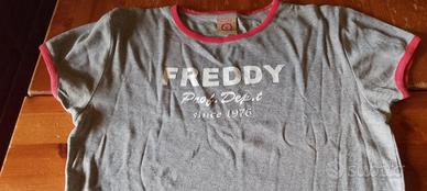 T‑shirt FREDDY grigia