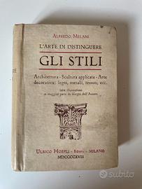 Manuali Hoepli "L’Arte di Distinguere gli Stili"