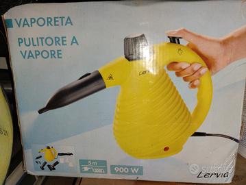 vaporetta pulitore a vapore 900 w cavo 5 m lervia