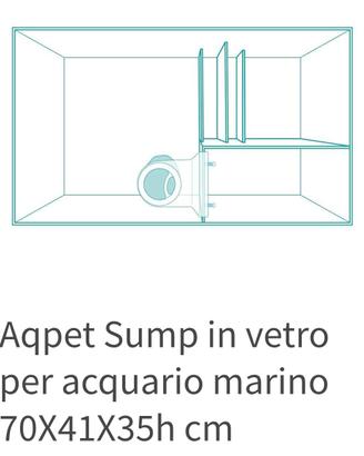 sump aqpet in vetro 