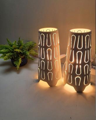 Set lampade da tavolo lume comodino IKEA Kajuta