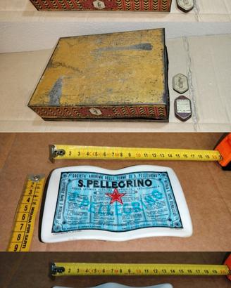 Lotto 3 Oggetti Pubblicitari San Pellegrino