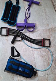 Attrezzi vari da palestra