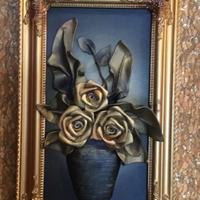 Quadro in pelle provenienza Egitto