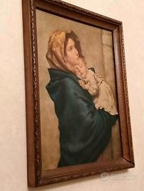 Quadro Madonna del Riposo di Ferruzzi