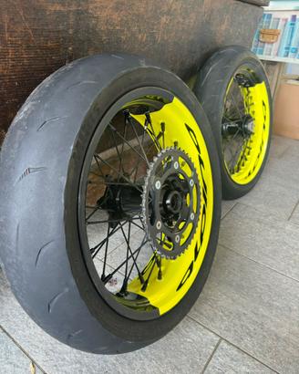 Cerchi motard alpina 17-17