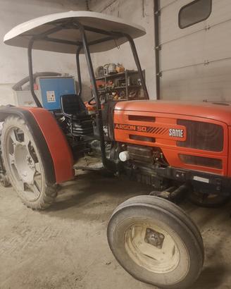 trattore same + attrezzature agricole 