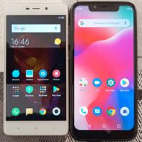1 xiaomi mi4 e 1 umidigi A3 pro