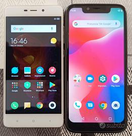 1 xiaomi mi4 e 1 umidigi A3 pro