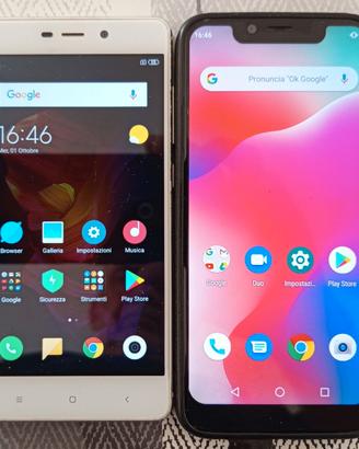 1 xiaomi mi4 e 1 umidigi A3 pro