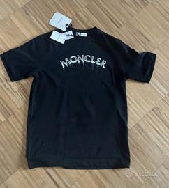 Maglietta nera Moncler