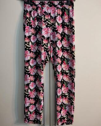 pantaloni a fiori jdy