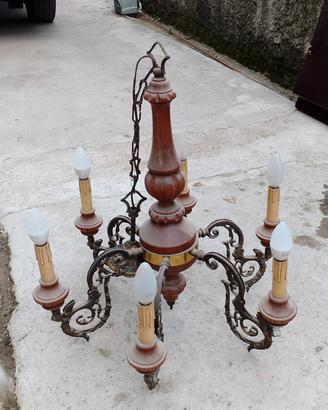 lampadario  vintage