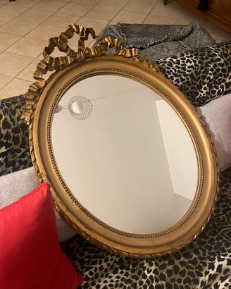 Specchiera oro francese nodo d, amore