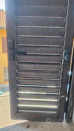 3 persiane finestre + 1 porta finestra alluminio