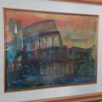 quadro con Colosseo 
