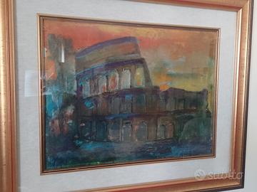 quadro con Colosseo 