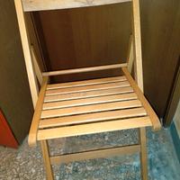 Sedia pieghevole ikea Valdomo