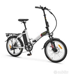 Bicicletta elettrica Argento Piuma