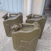 taniche in ferro omologate lt. 10