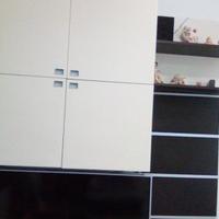 Soggiorno in legno massello