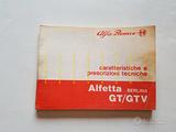 Alfa Romeo Alfetta Berlina-GT-GTV 1981 manuale