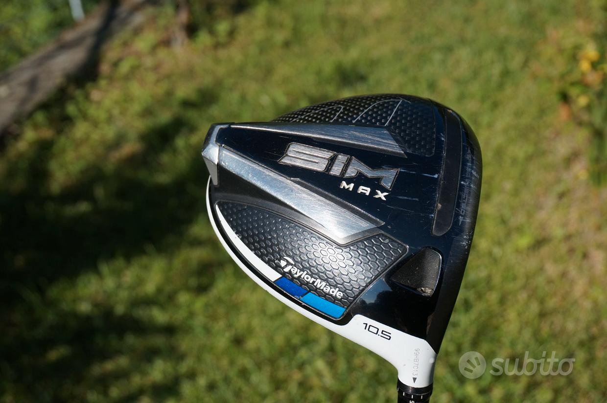 Driver TaylorMade SIM2 MAX D 10,5 Gradi &ndash; Destro &ndash; Con Cover &ndash; Usato