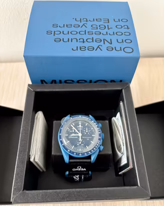 SWATCH x OMEGA MoonSwatch – Mission to Neptune 🔵