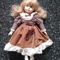 Bambola porcellana vintage