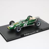 Nuova Brabham Repco BT24 1967 1:43 Altaya model