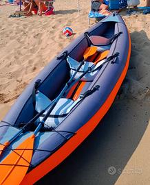 Canoa Kayak gonfiabile 3 posti